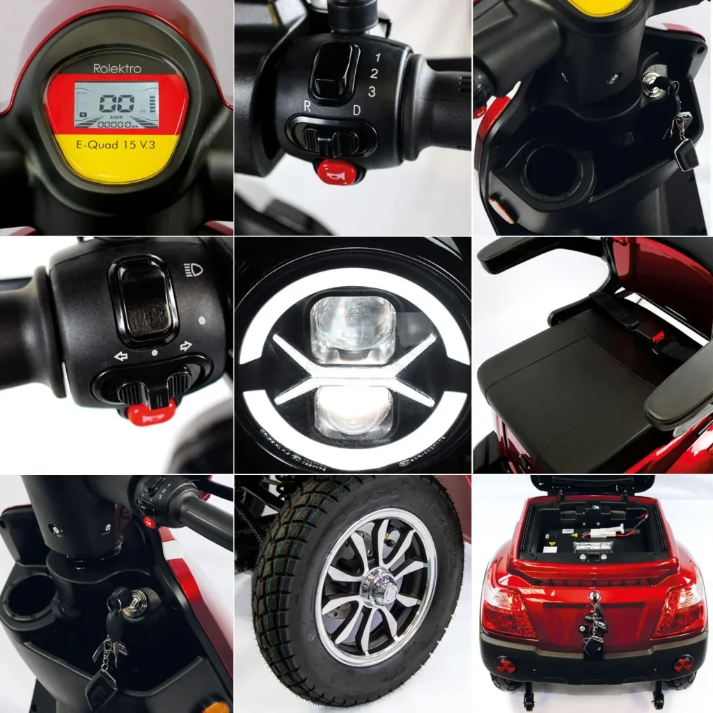 E-Quad 15 V.3 Lithium, 1,000 Watt + road legal