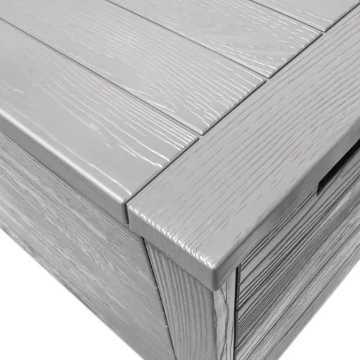 Storage box / garden box - grey - 120x46x57cm