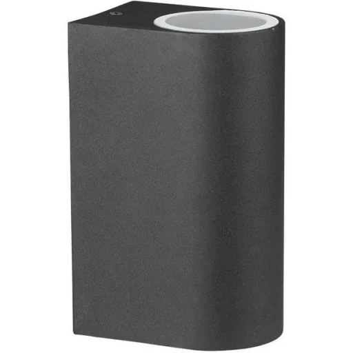 VT-7652RD Outdoor wall light Up/Down - GU10 - black - IP44