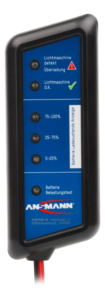 Battery tester 12V / 24 V with LCD display