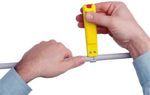 Cable knife 28H Secura 2000 - titanium version
