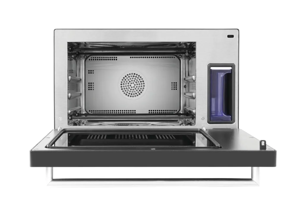 Steam Chef steam oven, black, 25 liters