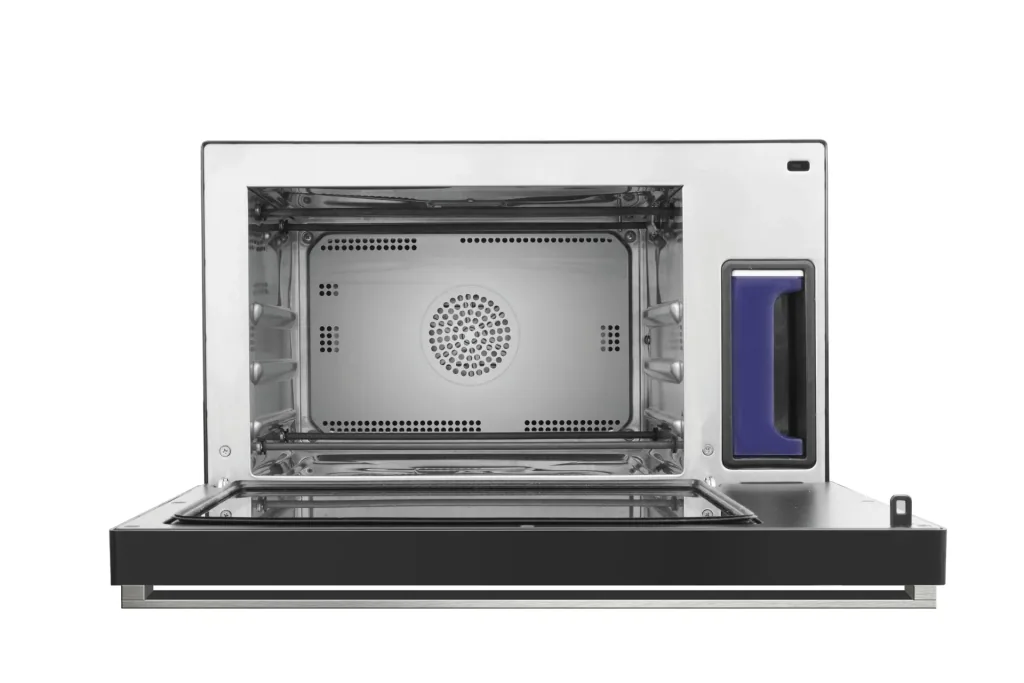 Steam Chef steam oven, black, 25 liters