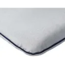 Set of 6 cushions light grey 120x45x5cm
