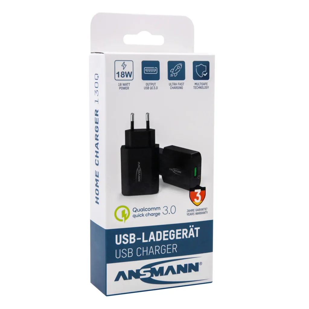 USB charger Home Charger with 18 watts