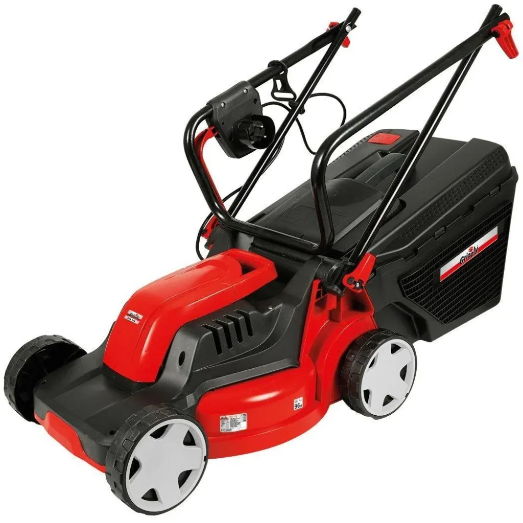 Electric lawn mower with 27l grass catcher - 1300W - 32cm cutting width - 100 m² - ERM 1332