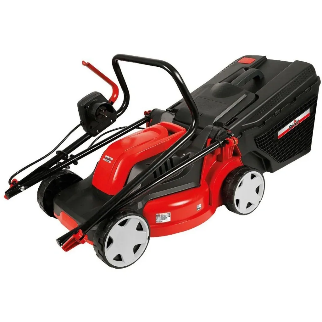 Electric lawn mower with 27l grass catcher - 1300W - 32cm cutting width - 100 m² - ERM 1332