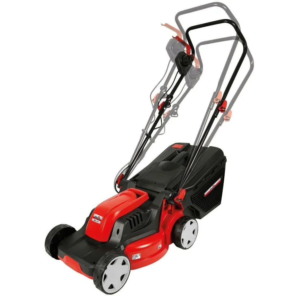 Electric lawn mower with 27l grass catcher - 1300W - 32cm cutting width - 100 m² - ERM 1332