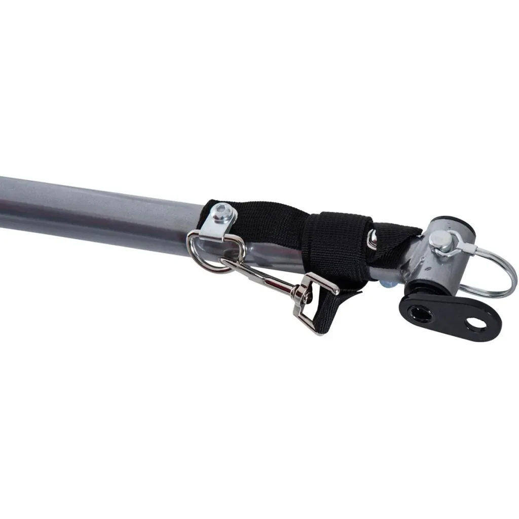 Bicycle trailer for dogs red/black