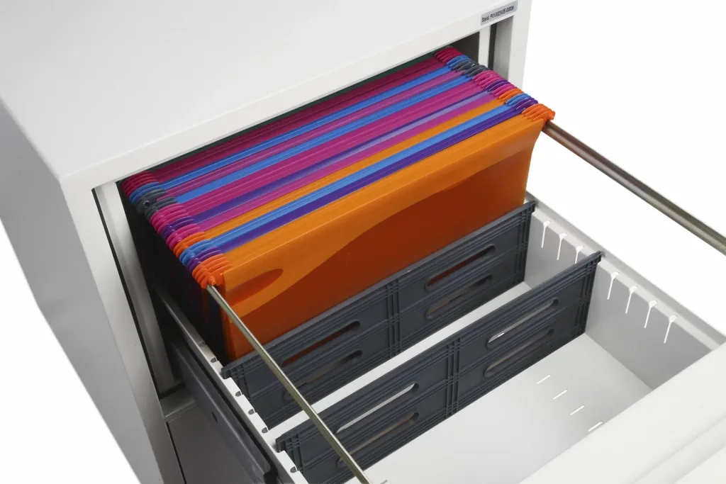 World Class Vertical Fire File filing cabinet with 4 drawers and electronic lock