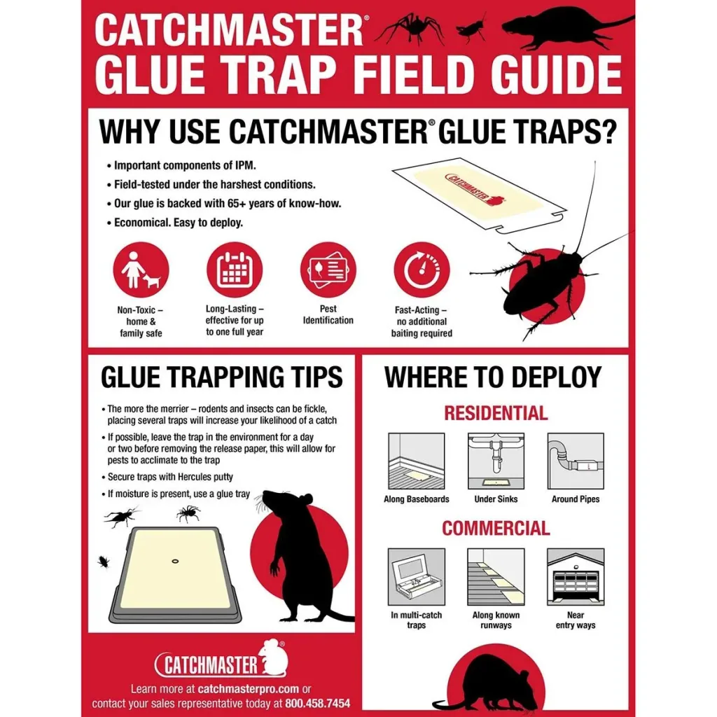 Catchmaster Mouse Sticky Traps - Peanut Butter