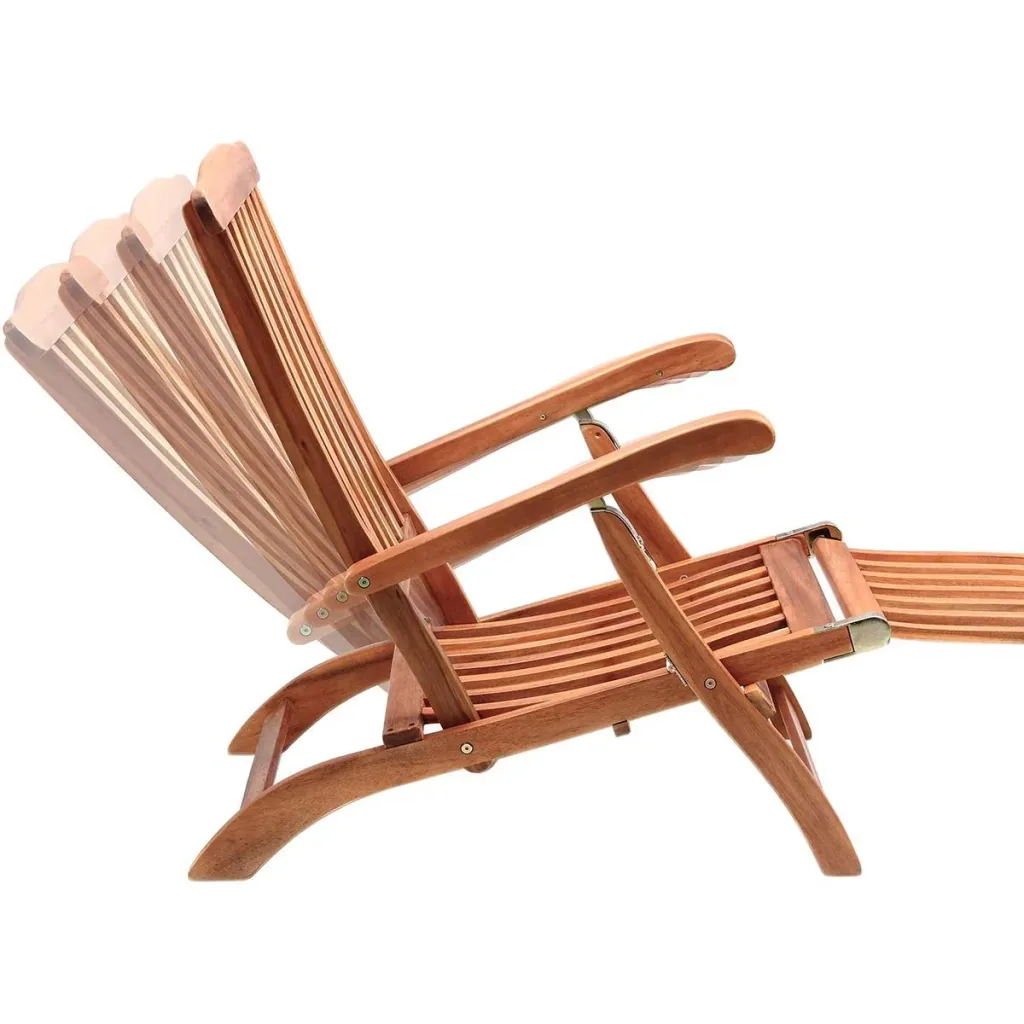 Sun lounger "Queen Mary" acacia wood