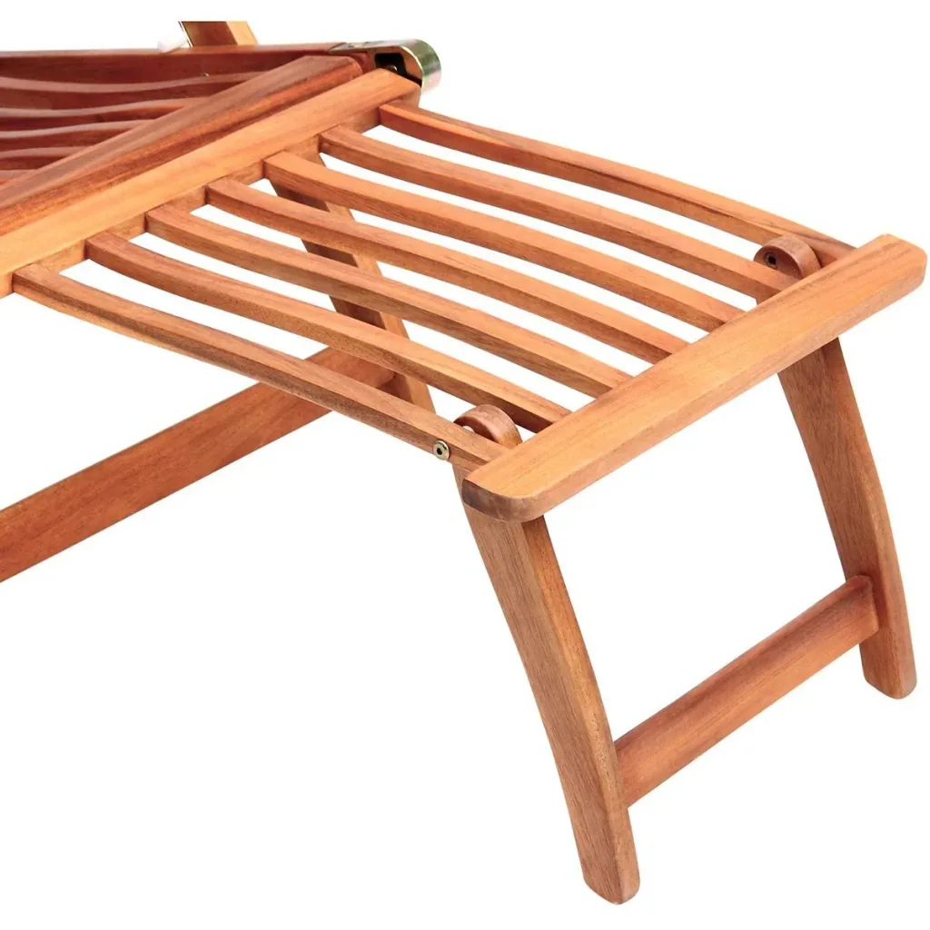 Sun lounger "Queen Mary" acacia wood