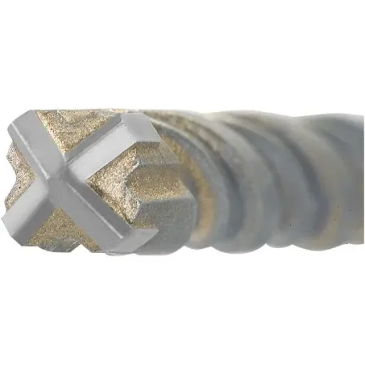 4-cutting carbide hammer drill bit SDS plus - set, 10 pieces