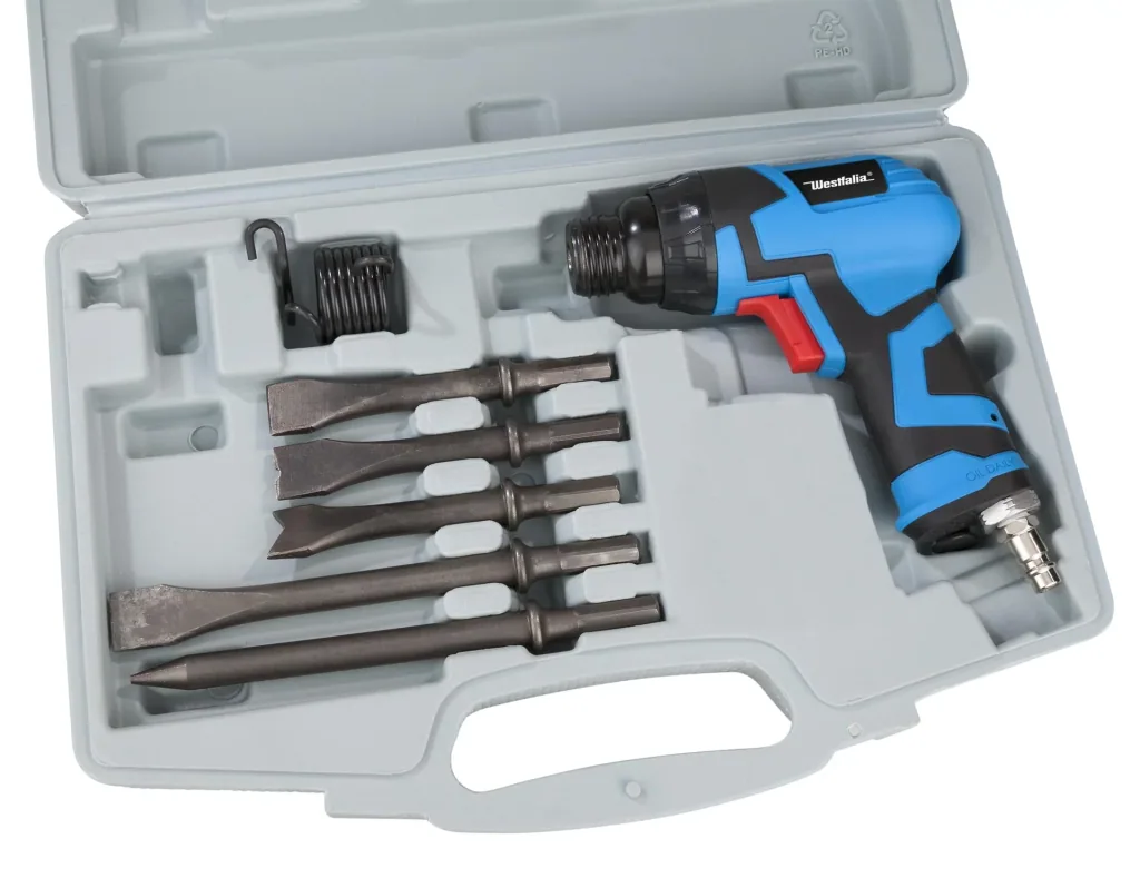 8-piece pneumatic hammer set