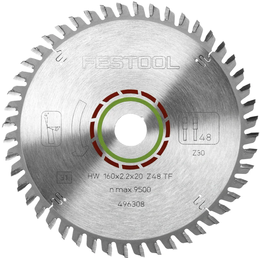 Special saw blade HW 160 x 2.2 x 20 TF48