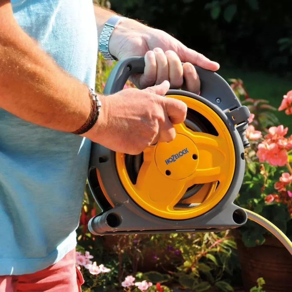 Pico Reel hose box with 10 m hose and spray gun - lightweight