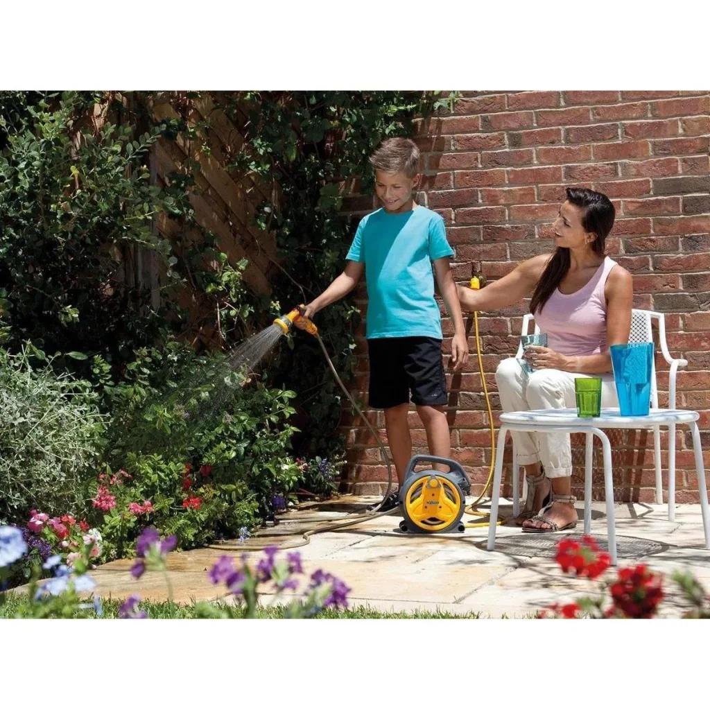 Pico Reel hose box with 10 m hose and spray gun - lightweight