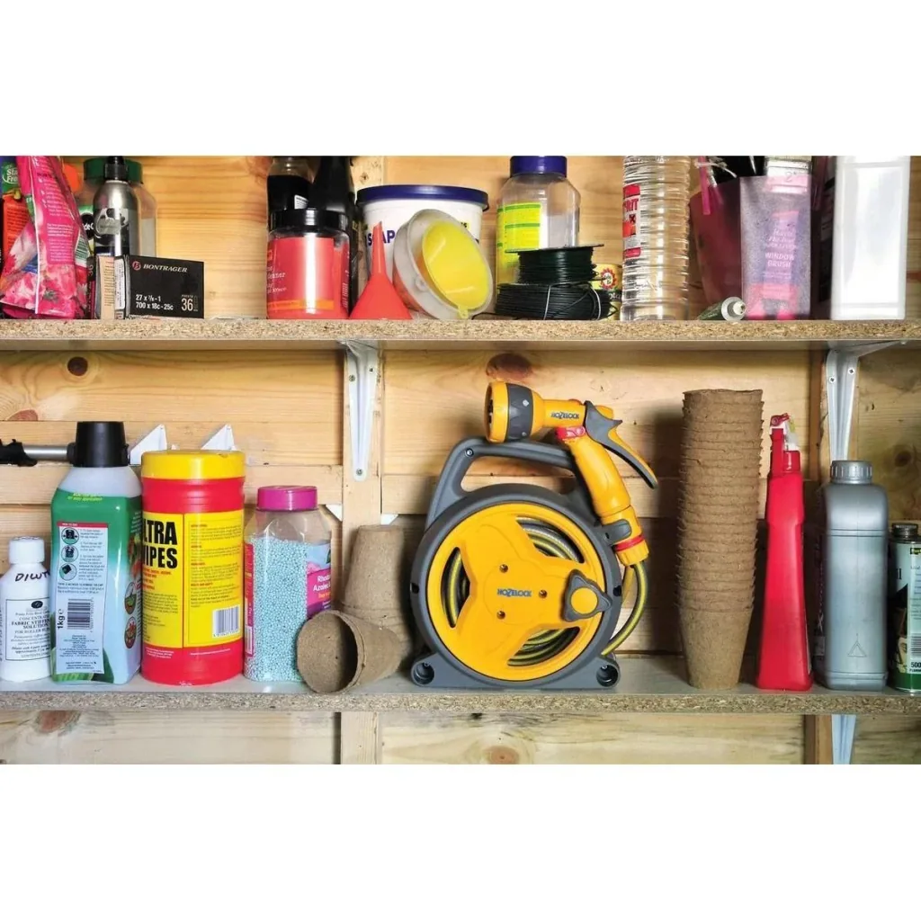 Pico Reel hose box with 10 m hose and spray gun - lightweight