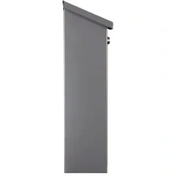 Rio Silver mailbox - 270x100-395 mm