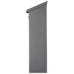 Rio Silver mailbox - 270x100-395 mm