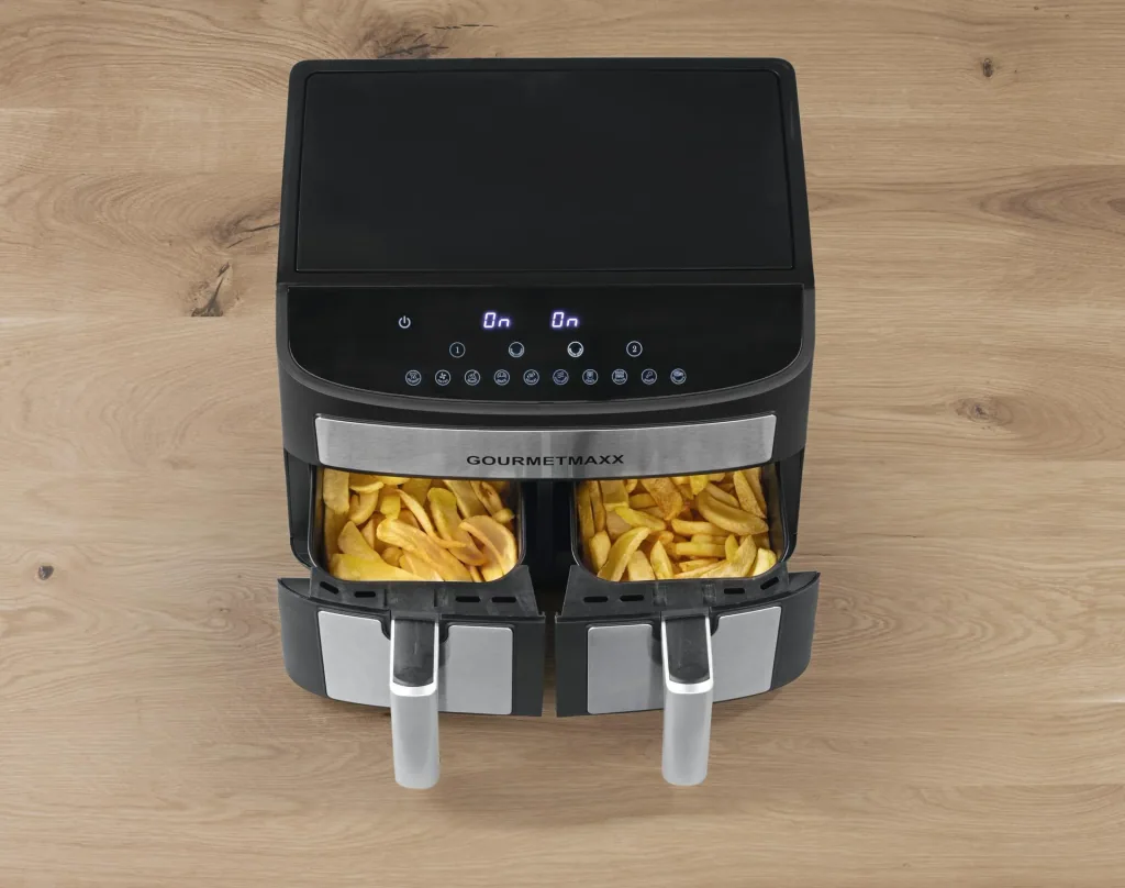 Hot air fryer double chamber 7 l, 2400 W
