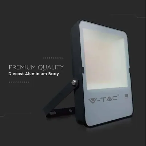VT-162 LED Floodlight - 150 W - 20500 Lm - 6500K - Black - Extra Efficient