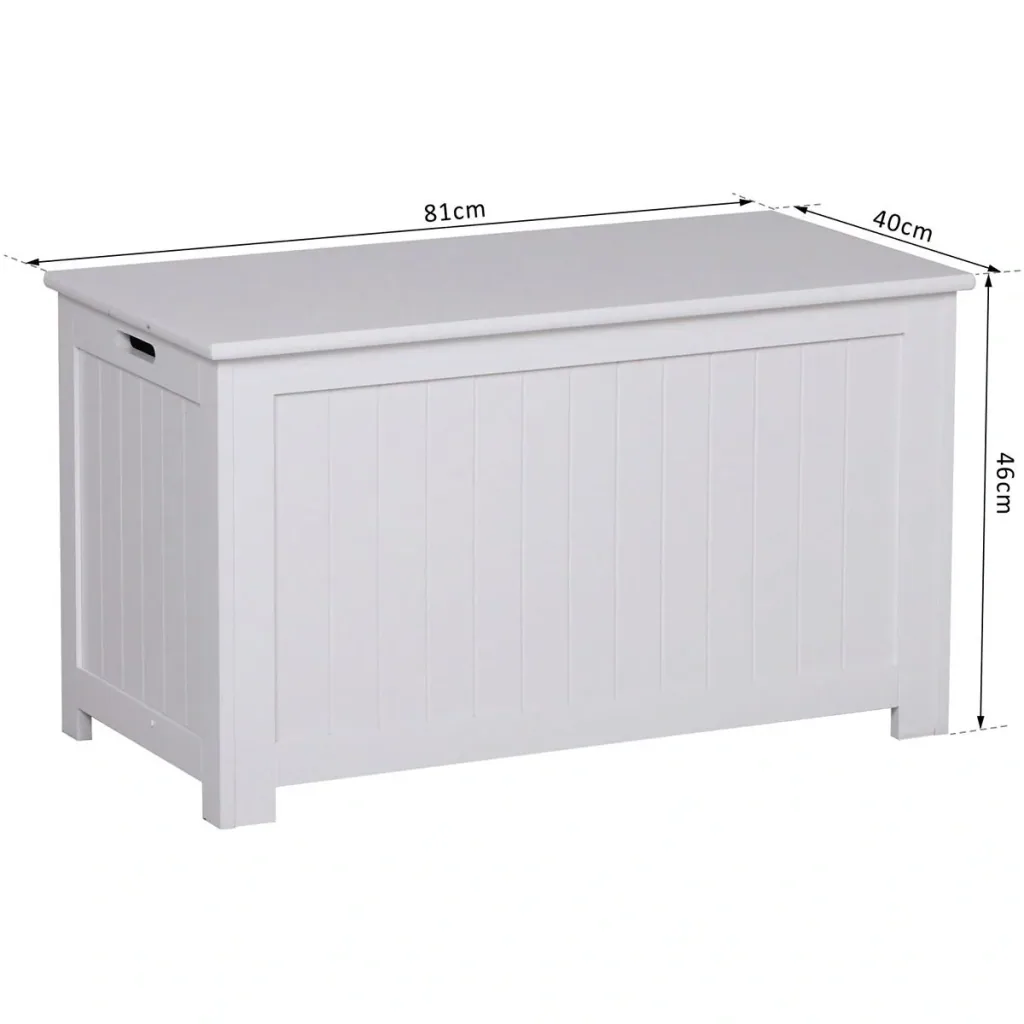 Storage box MDF, white