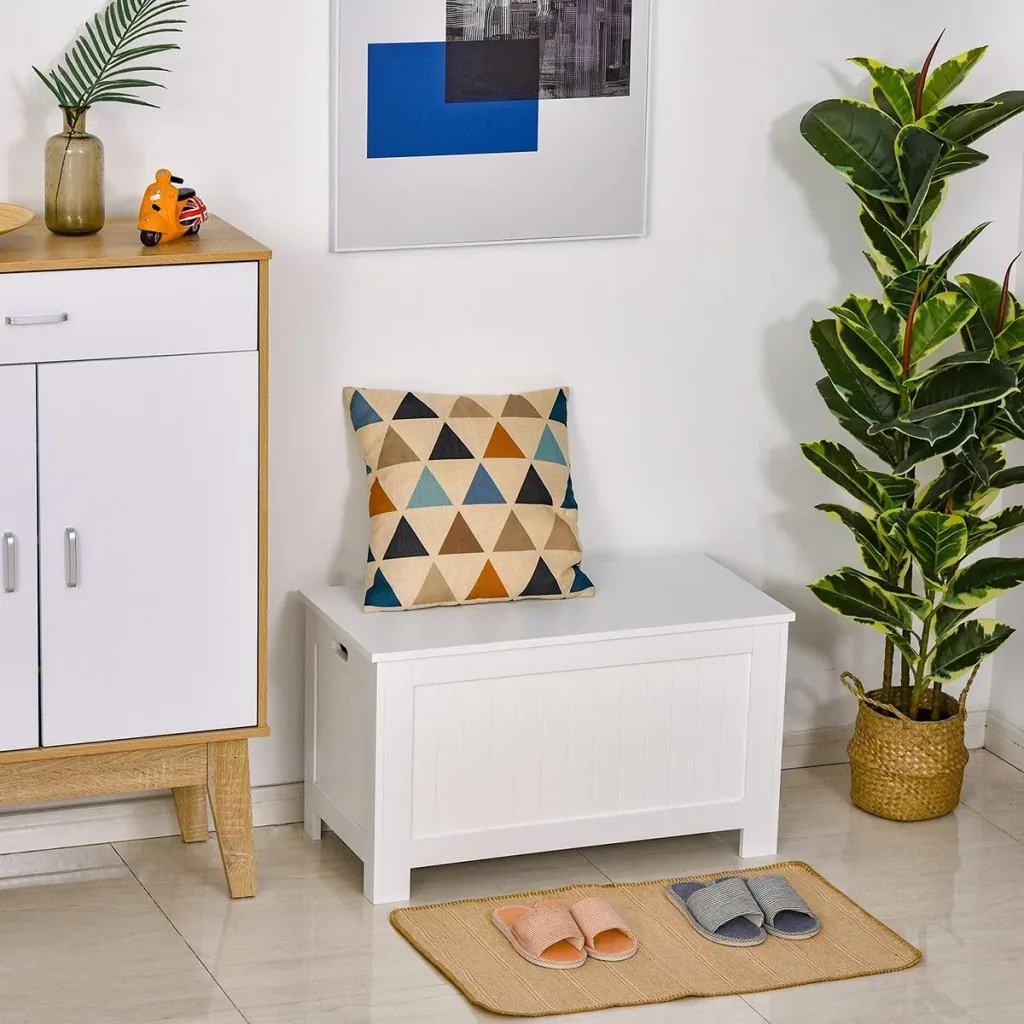 Storage box MDF, white