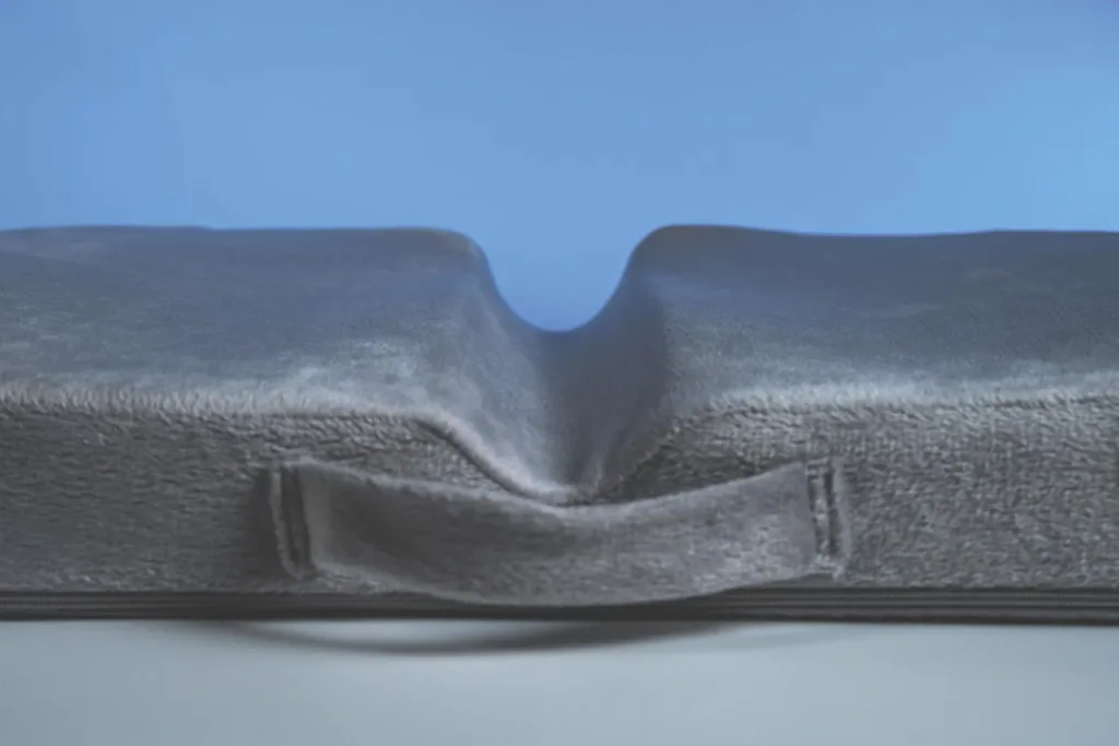 Wellprime Pain Free Cushion, memory foam, grey