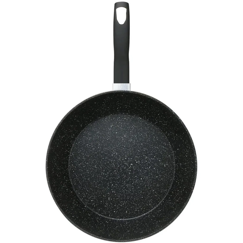 NL Frying Pan - Marble Coating - 28 cm - Black