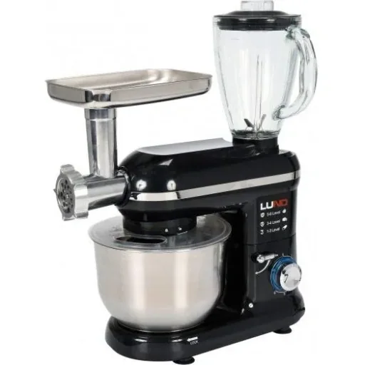 Food processor mixer 3-in-1 - 1000W - 240V - 6 speeds and turbo function