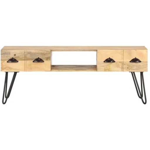 TV cabinet 120x35x45 cm solid mango wood