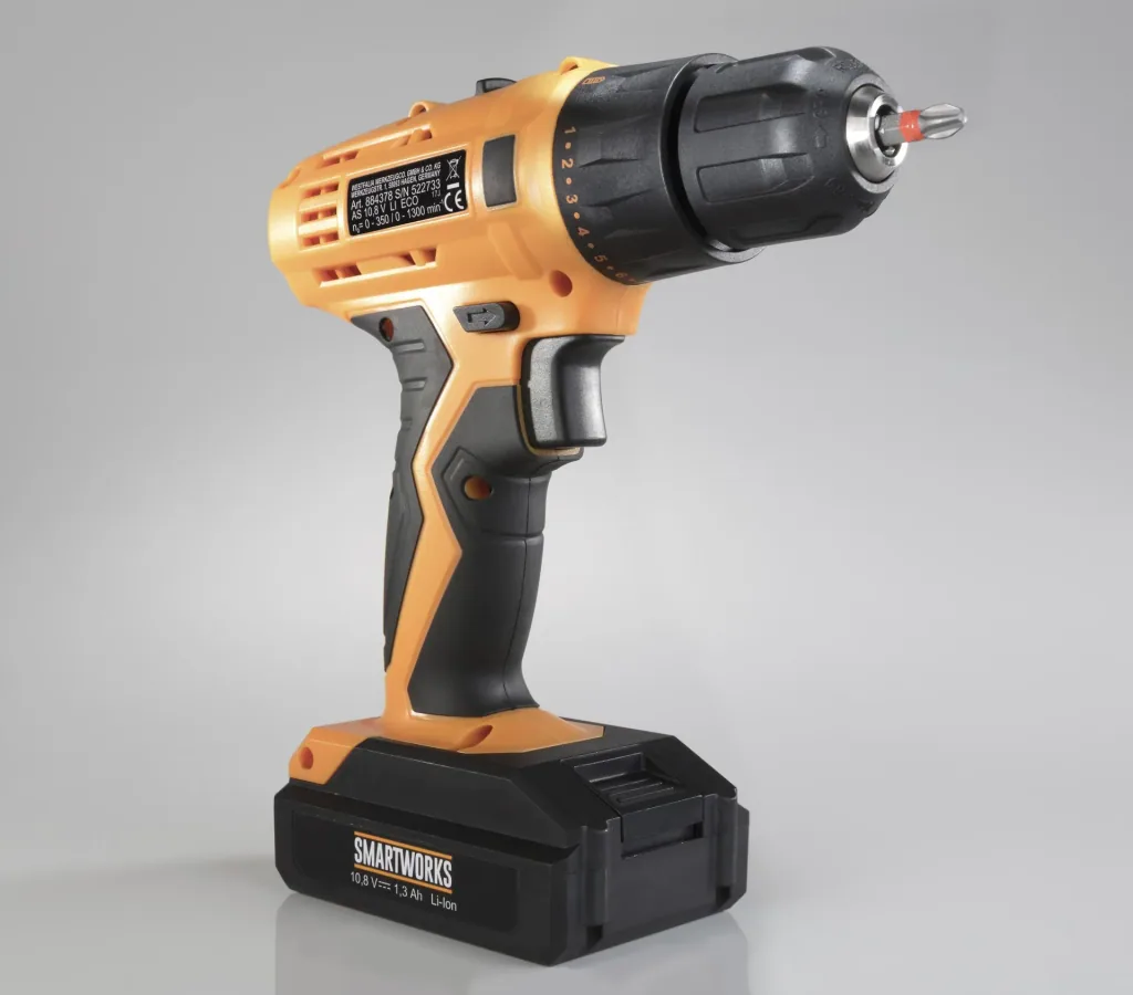 Cordless drill driver 10.8 Volt Li-Ion 2 speed