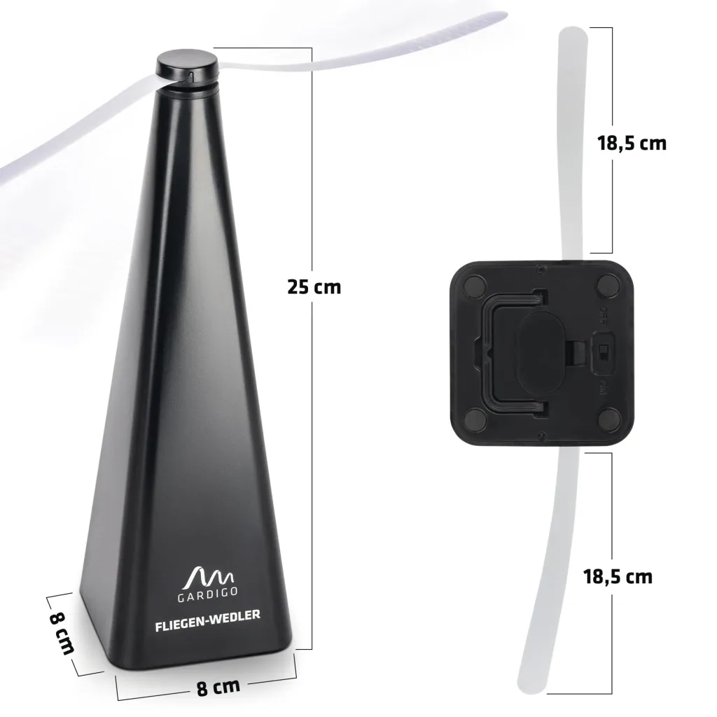 Fly swatter with hanger including Plus Alkaline Mignon (AA) battery - 2 pieces