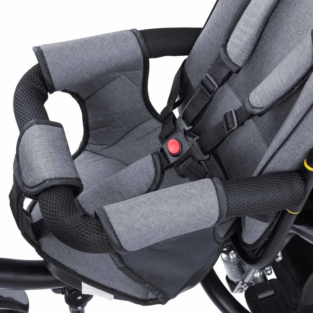 Children's Multifunctional Baby Carrier + 3 in 1 Bicycle - Trike - Grey