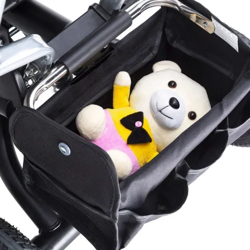 Children's Multifunctional Baby Carrier + 3 in 1 Bicycle - Trike - Grey