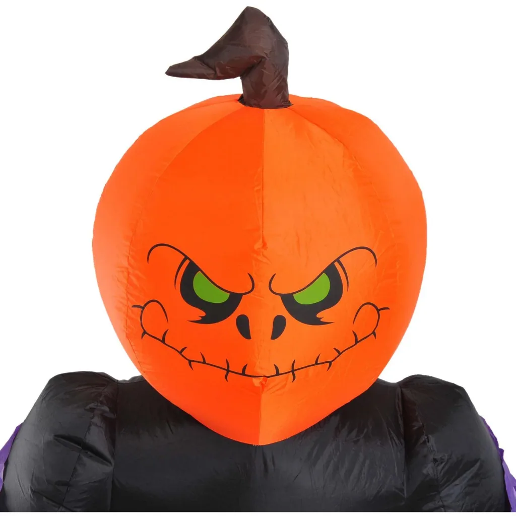 Halloween Decoration Inflatable Scary Ghost Pumpkin with LED