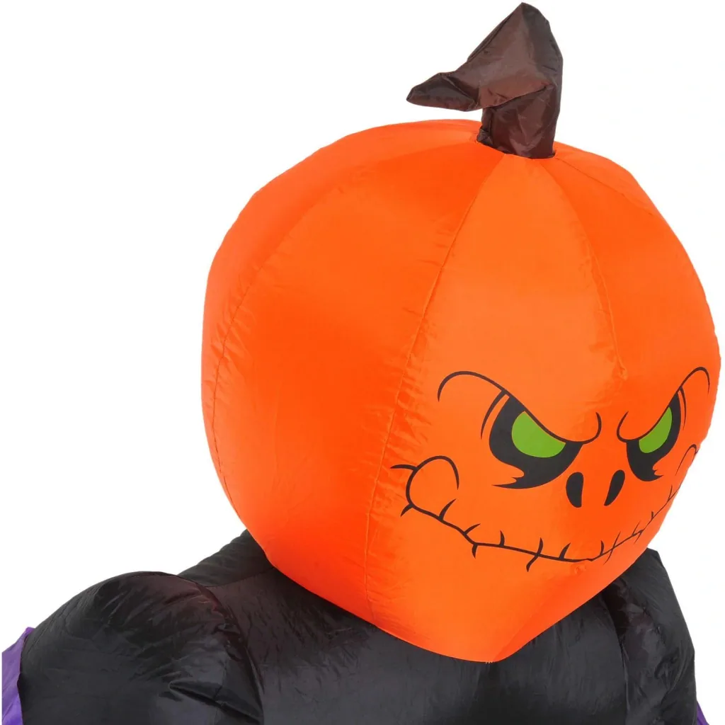 Halloween Decoration Inflatable Scary Ghost Pumpkin with LED