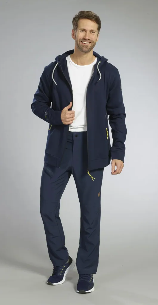 Sweat jacket, color navy, size L