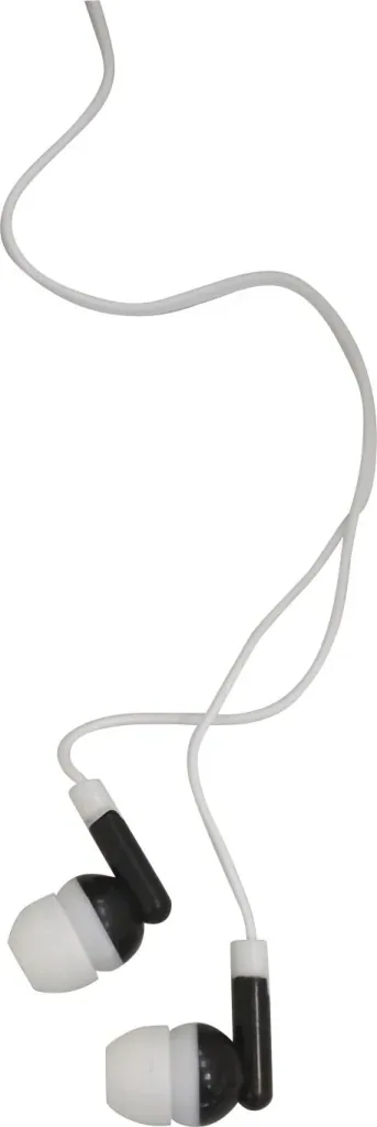 In-ear stereo headphones with 3.5 mm jack plug + storage box