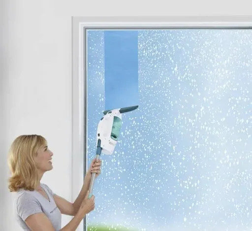 Telescopic handle, with joint, 110-190 cm, for cordless window vacuum DRY & CLEAN 886966