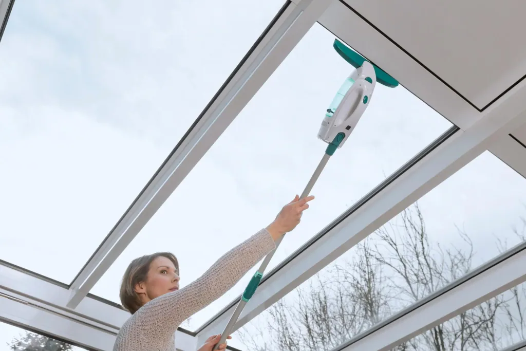 Telescopic handle, with joint, 110-190 cm, for cordless window vacuum DRY & CLEAN 886966