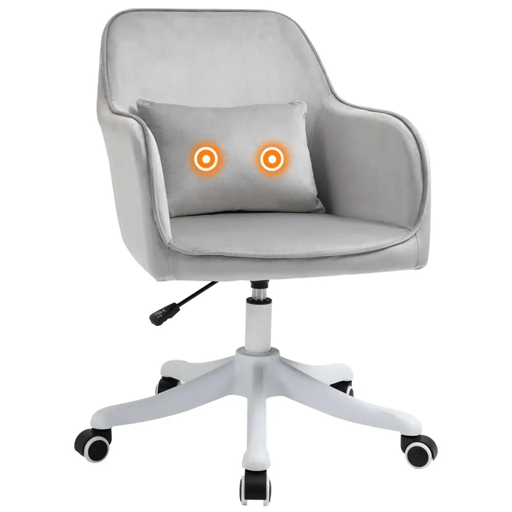 Massage office chair lumbar cushion trendy colors