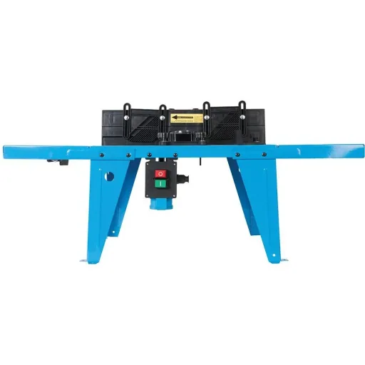 Router table with protractor 850 x 335 mm
