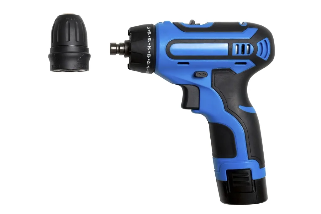 Cordless drill driver 10.8 V Li-Ion with removable keyless chuck