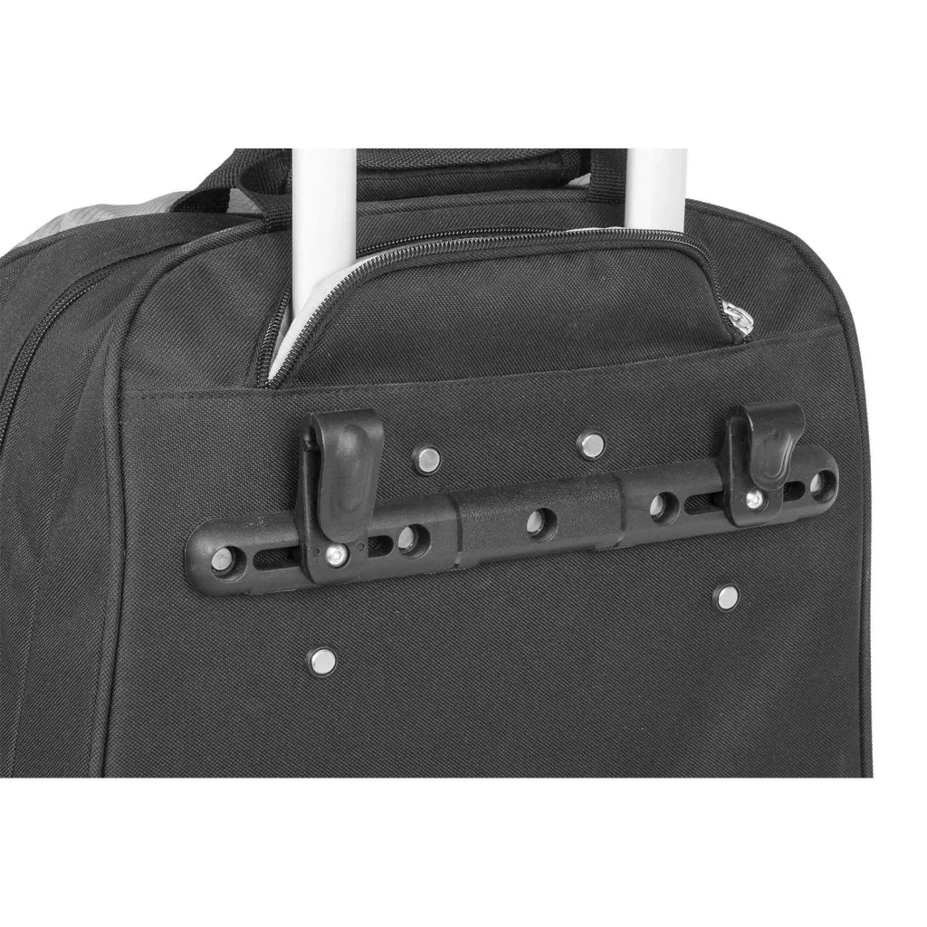 Pannier rack side bag on wheels - 2 in 1