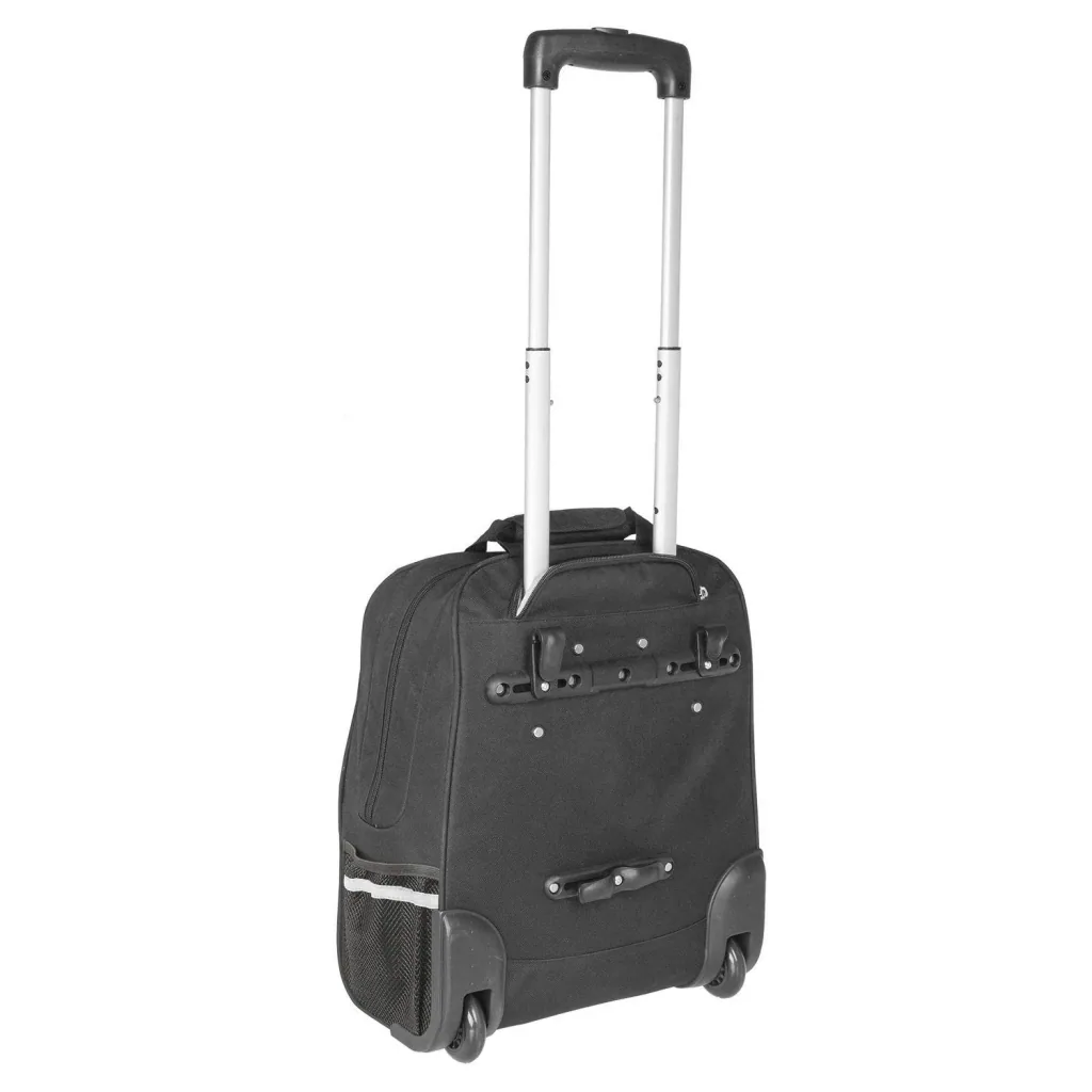 Pannier rack side bag on wheels - 2 in 1