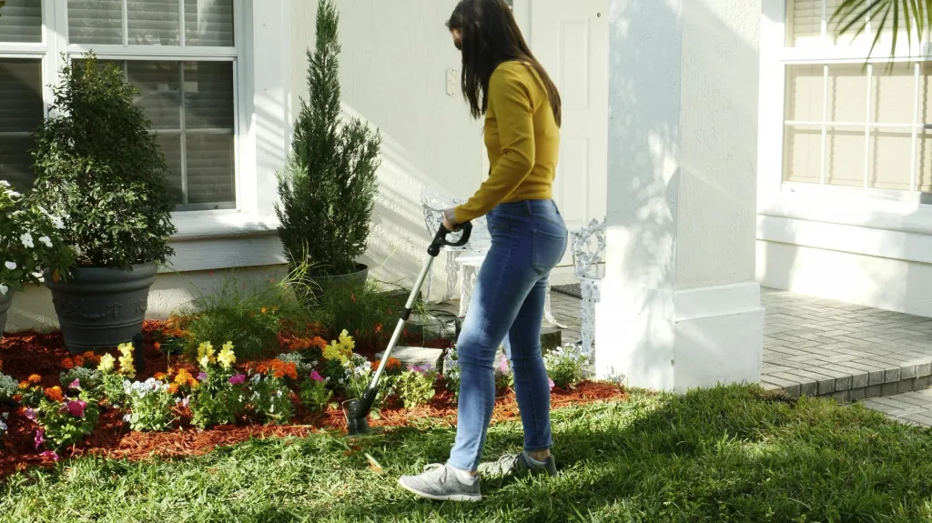 Akku-Rasentrimmer „Bionic Trimmer“