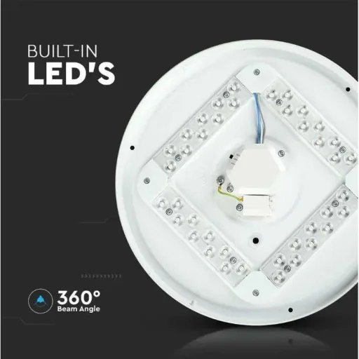 VT-8412-M LED ceiling light - 12 W - 1200 lumens